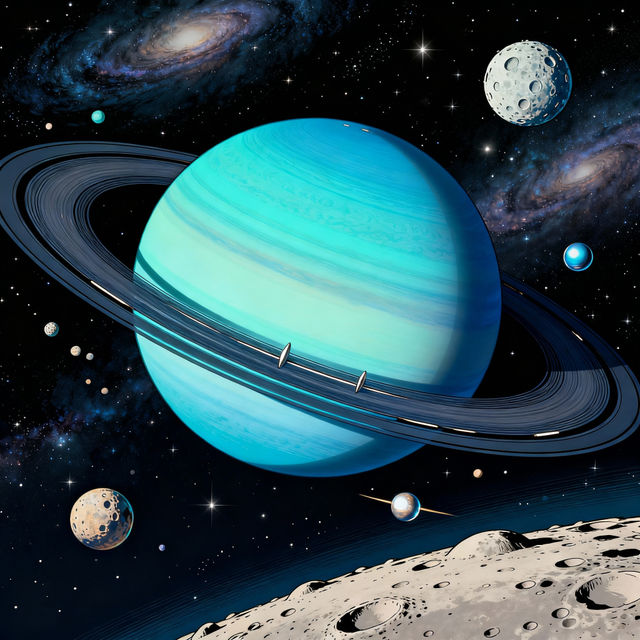 Uranus Drawings - Made With AI gallery