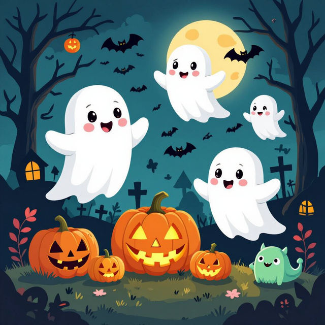 Cute Halloween Wallpaper Desktop gallery