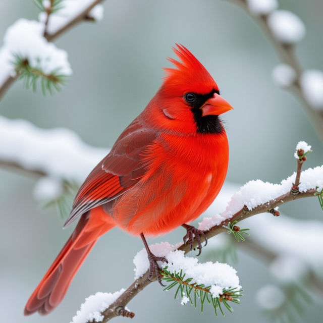 Cardinal Bird Images - AI Generated gallery