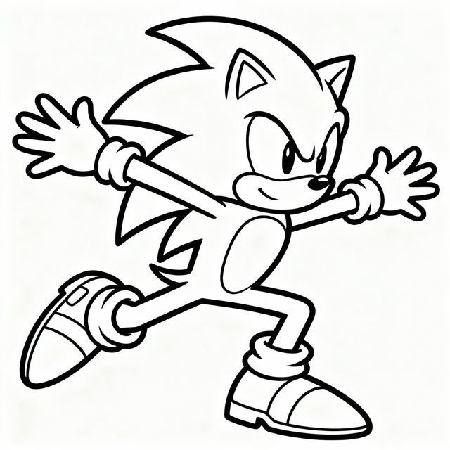 Easy Sonic Drawings - Made With AI gallery