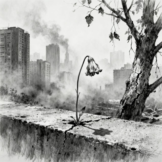 Pollution Drawings - Made With AI gallery