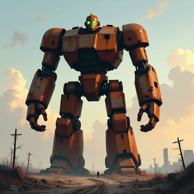 Iron Giant Art - AI Generated gallery