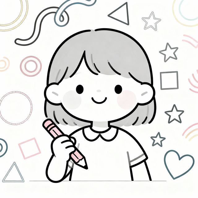 Girl Coloring Pictures - Made With AI gallery
