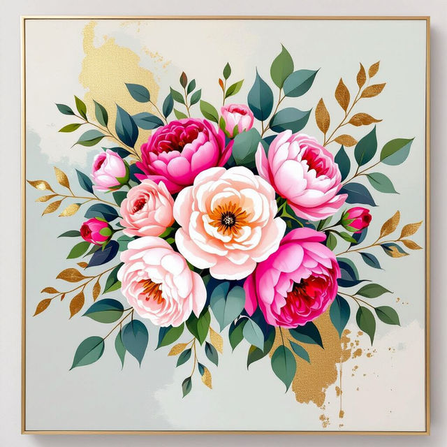 Floral Wall Art for Living Room gallery