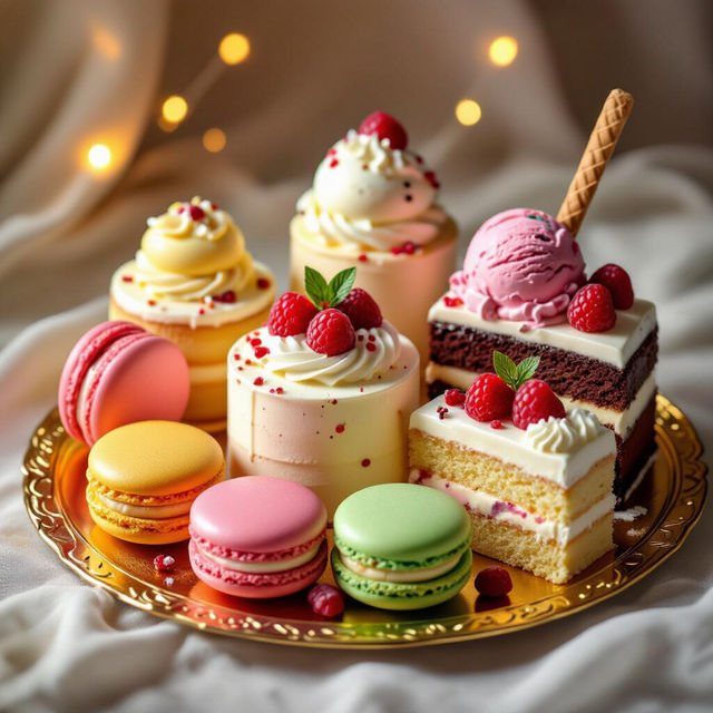 Dessert Art - Created With AI gallery