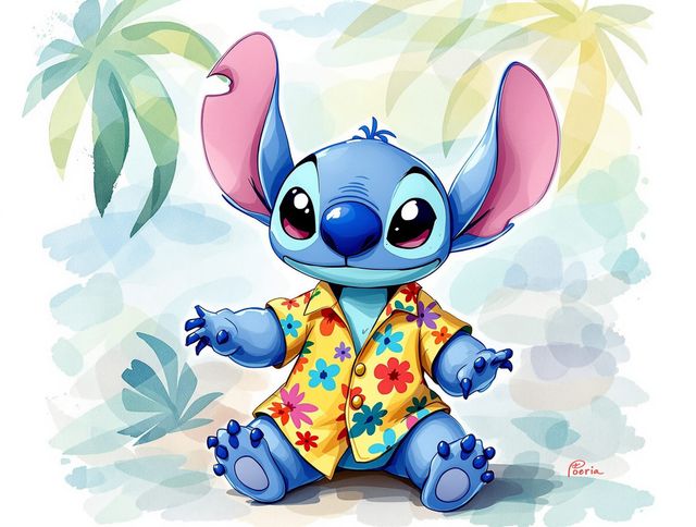 Stitch Drawing & Fan Art gallery