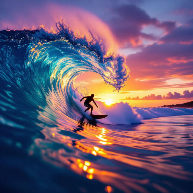 Surf Images - Created with AI gallery
