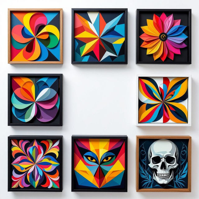 4x4 Picture Frame Art gallery