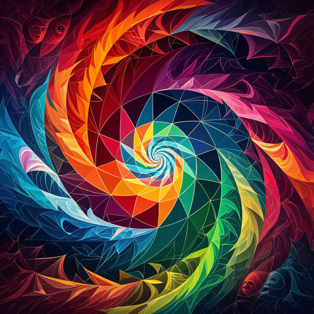 Trippy Drawing Ideas - Explore Your Psychedelic Imagination gallery