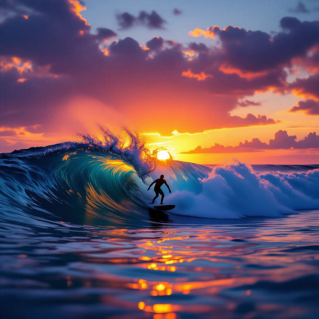 Surf Wallpaper - Made With AI gallery