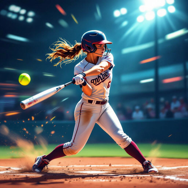 Softball Art - Made With AI gallery