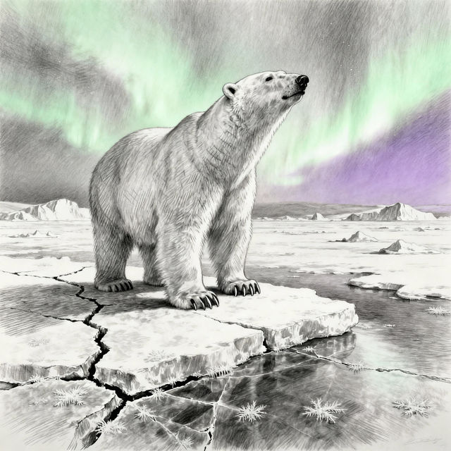 Polar Bears Drawing gallery