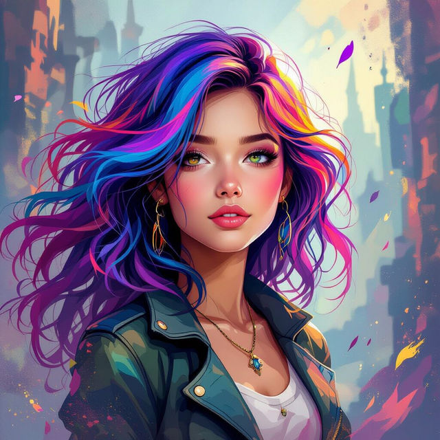 Digital Art Girl - AI Creations gallery