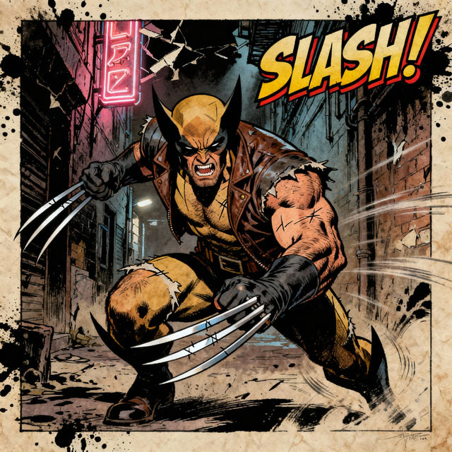 Wolverine Drawings - AI Generated gallery