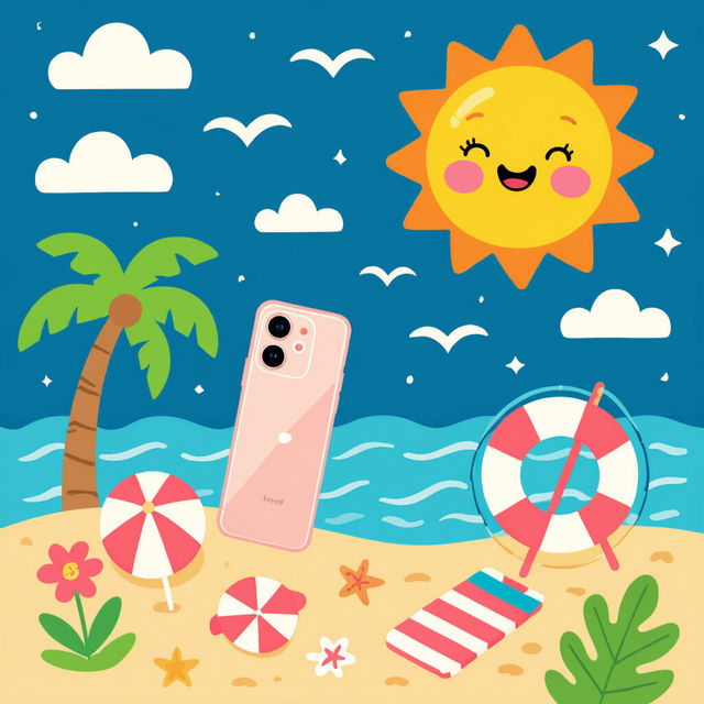 Cute Summer Wallpaper for iPhone gallery