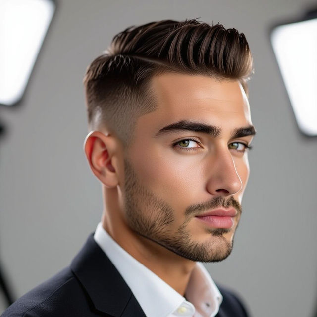 Crew Cut Hairstyle Images gallery