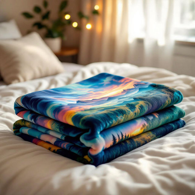 Custom Image Blankets - Made With AI gallery