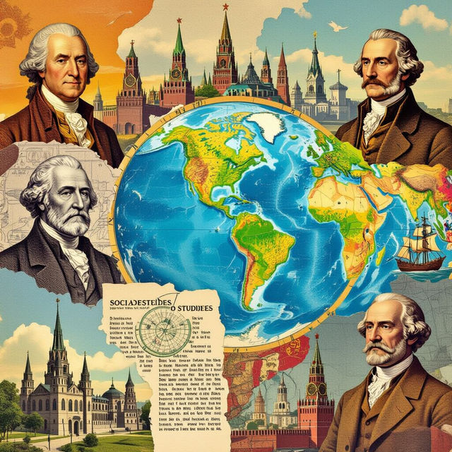 Social Studies Wallpaper - AI Generated gallery