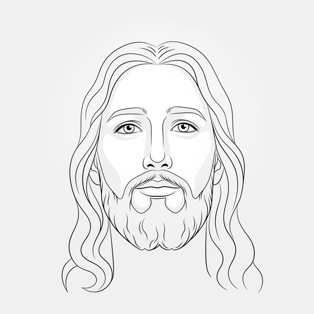 Easy Jesus Drawings Gallery gallery