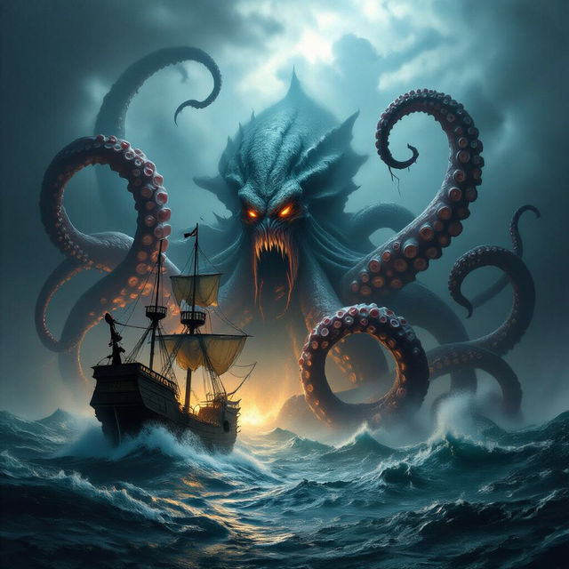 Kraken Pictures - AI Generated gallery