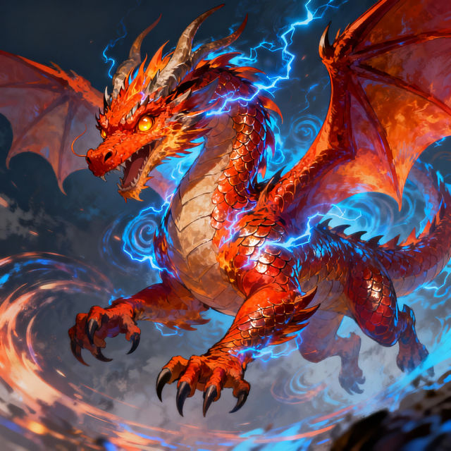 Anime Dragon Drawings gallery