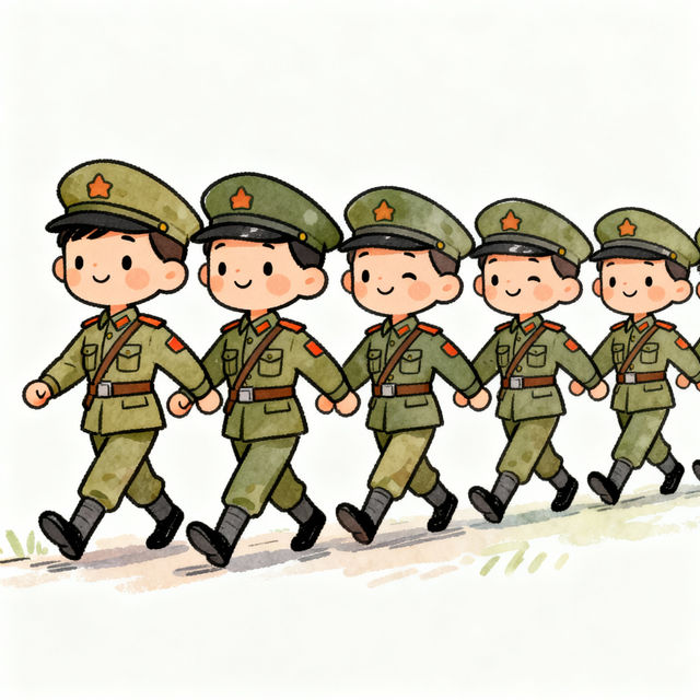 Simple Army Drawing Easy gallery