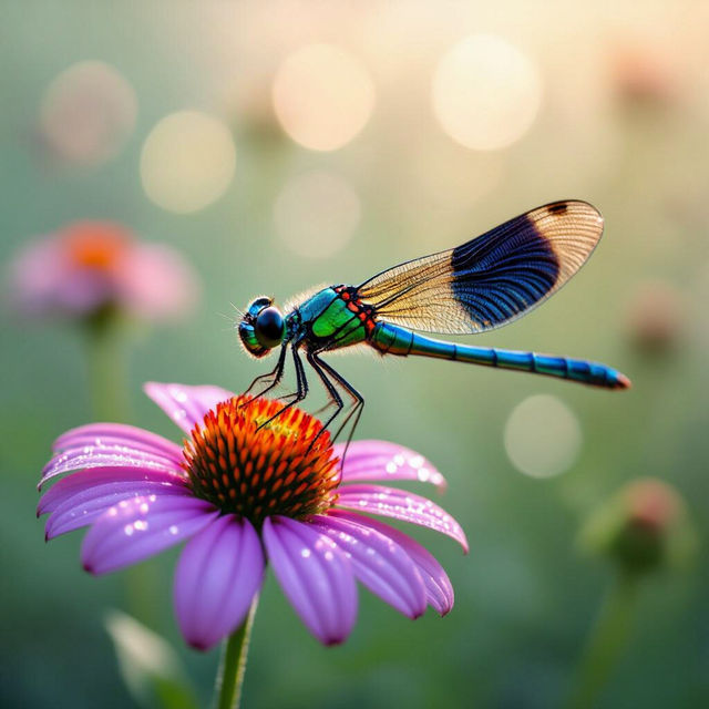 Dragonfly Wall Art - AI Generated gallery