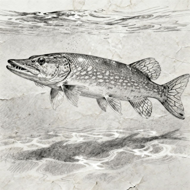 Pike Drawing gallery