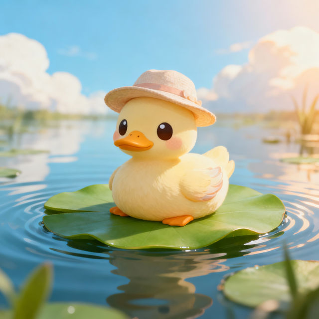 Cute Duck Drawings gallery