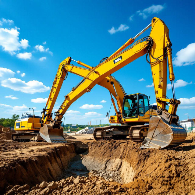 Excavator Images - AI Generated gallery