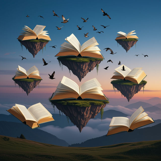 The Art of Books - AI Generated gallery