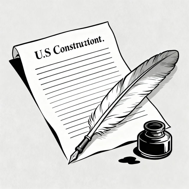 Constitution Easy Drawing gallery