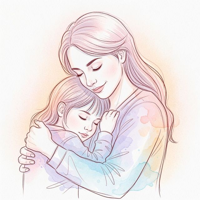 AI-Generated Mother's Day Drawings gallery
