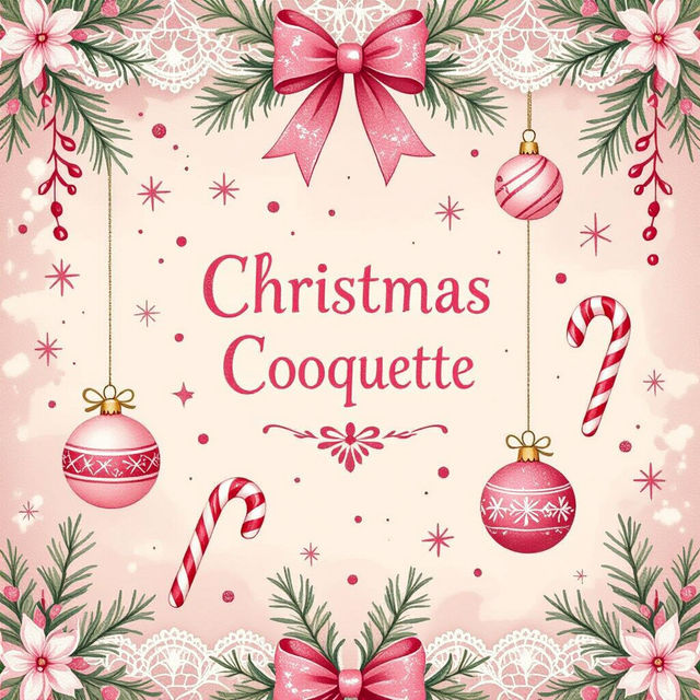 Christmas Coquette Wallpaper gallery
