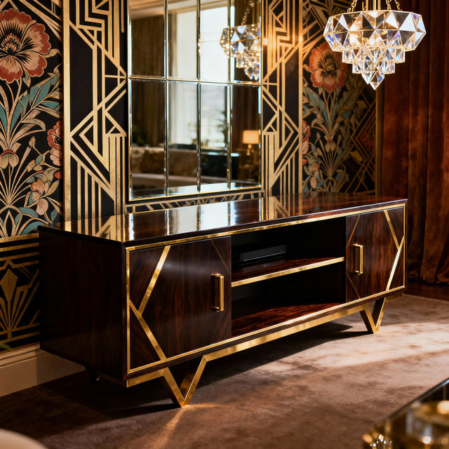 Art Deco TV Stands - AI Generated Designs gallery