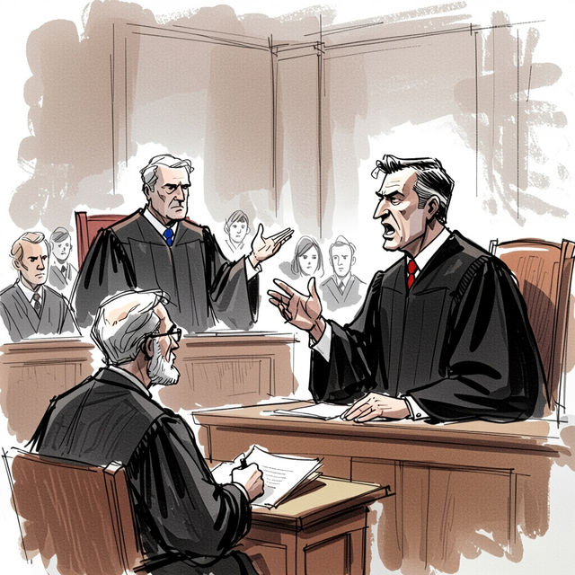 Courtroom Sketch Art gallery