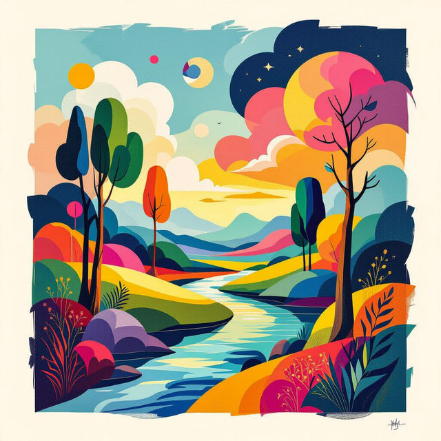 AI Art Inspired by Different Art Periods gallery