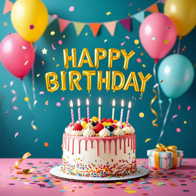 Beautiful Happy Birthday Images - Made With AI gallery