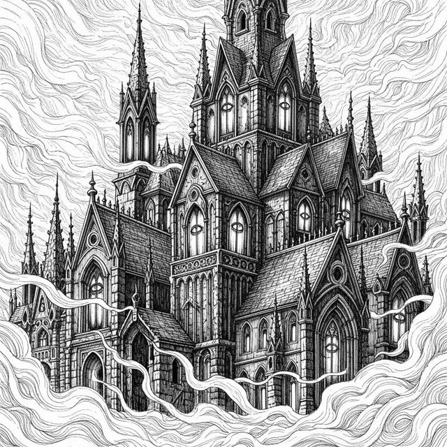 Explore Creepy Drawings Created with AI gallery