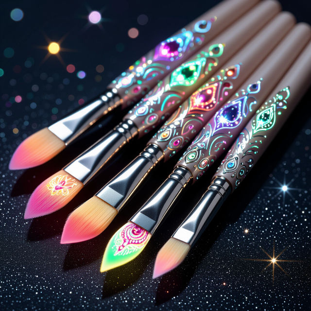 Nail Art Brushes - AI Generated Designs gallery