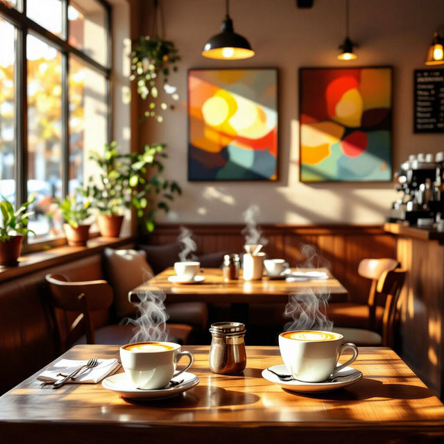 Cafe Art - Made With AI gallery