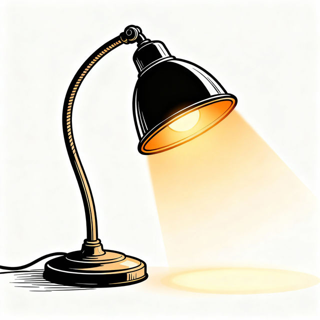 Easy Lamp Drawing Ideas gallery