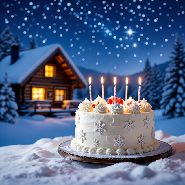 December Birthday Images - Celebrate with AI Art gallery