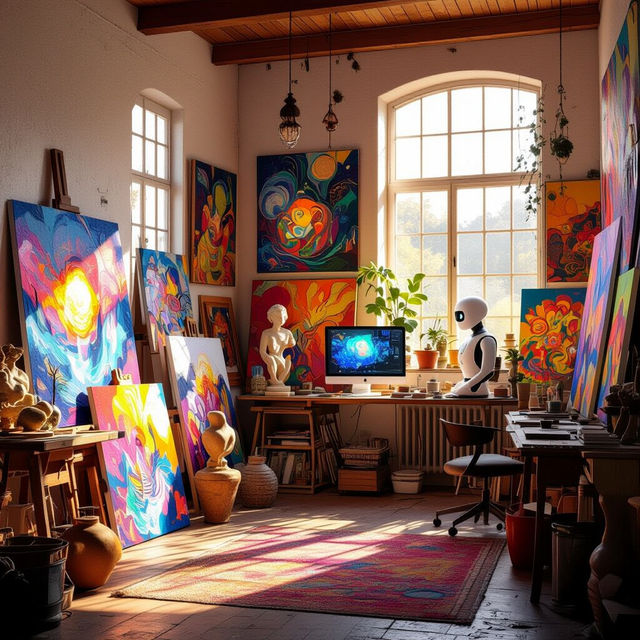 The Art Room - AI Generated Art gallery