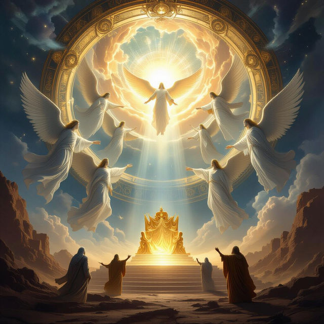 Ezekiel 1 Images - AI Generated gallery