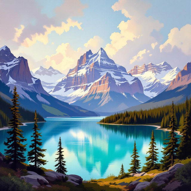 Banff Pictures - AI Generated gallery