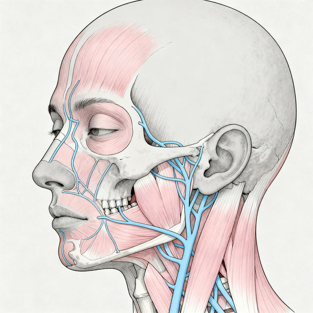 Cranial Nerves Face Drawings gallery