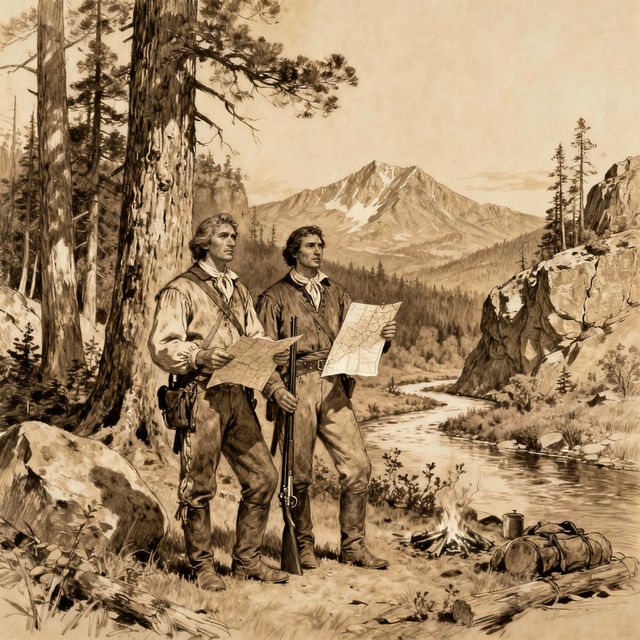 Lewis and Clark Drawing gallery