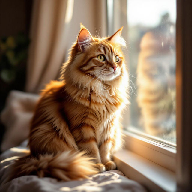 Orange Cat Wallpapers - Made With AI gallery