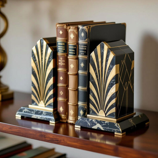 Art Deco Bookends gallery